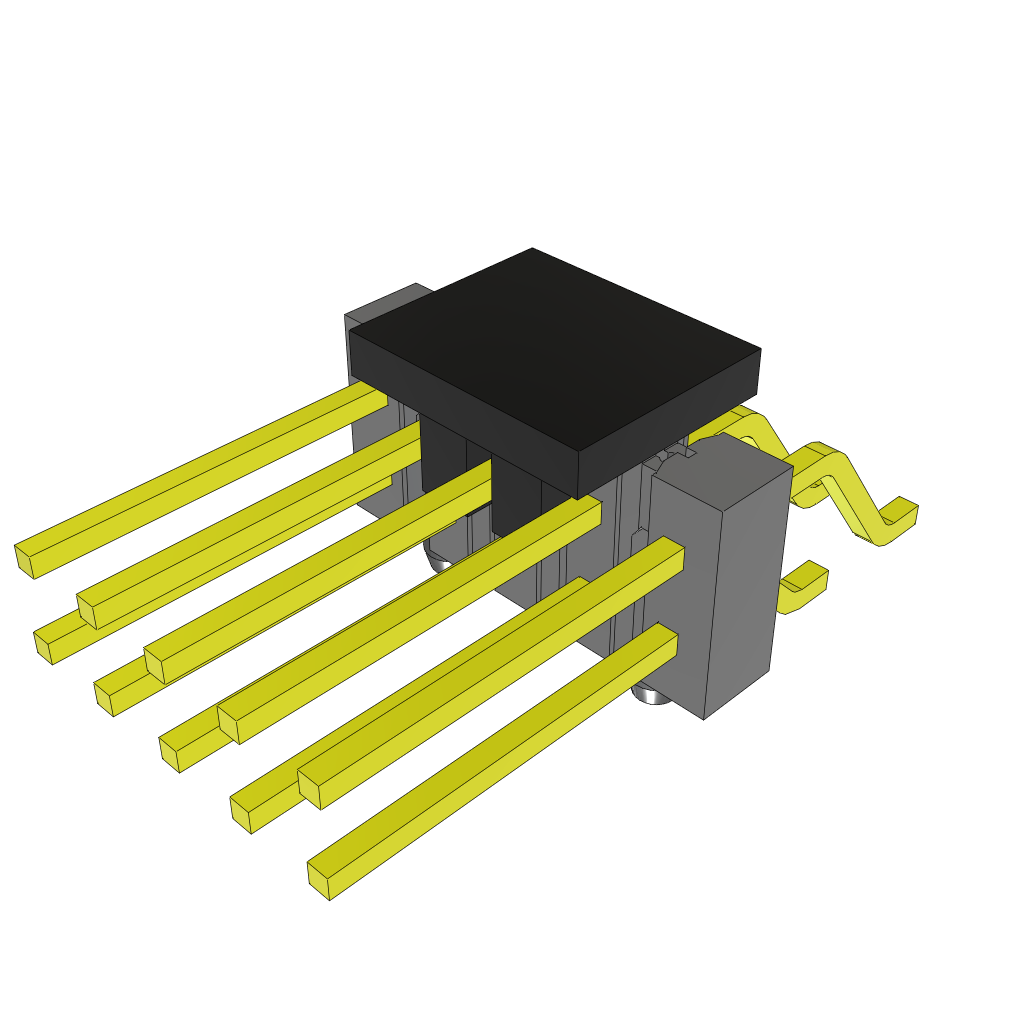 Samtec-TSM-105-03-L-DH-A-P-TR Steckverbinderleisten und Leiterplattenbuchsen Conn Unshrouded Header HDR 10 POS 2.54mm Solder RA Side Entry SMD T/R