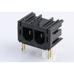 Conn Wire to Board HDR 2 POS 7.5mm Solder RA Side Entry Thru-Hole Tray