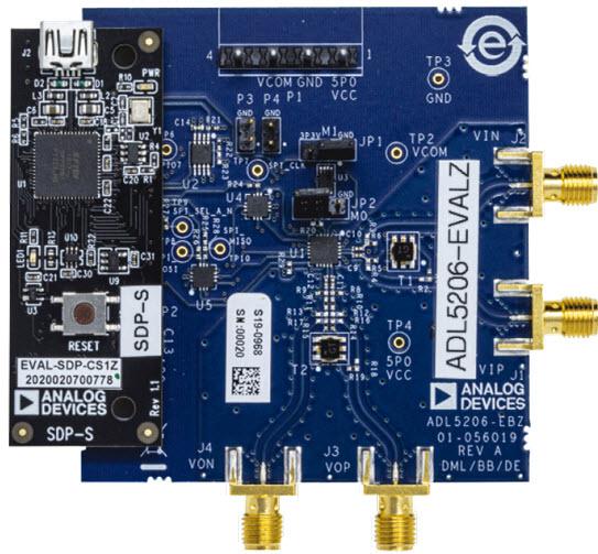 Analog Devices-ADL5206-EVALZ  ADL5206 RF Amplifier Evaluation Board
