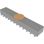 Conn Socket Strip SKT 24 POS 2.54mm Solder ST SMD Tube