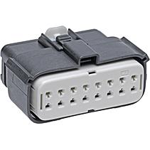 Molex-194180030 分立接线罩连接器 Conn Housing RCP 16 POS 5.84mm Crimp ST Cable Mount Black MX150L™ Bag