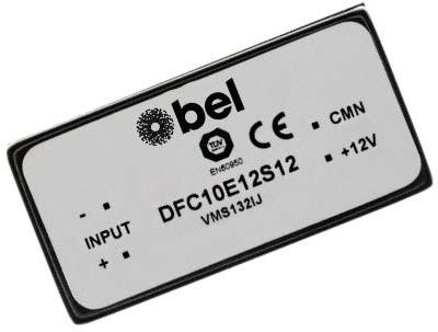 Bel Power Solutions-DFC10E12S12 直流-直流转换器和开关式调节器模块 Module DC-DC 12VIN 1-OUT 12V 0.9A 10W 4-Pin