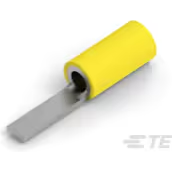 TE Connectivity-131445 Steckverbinderanschlüsse Wire Pin 10-12AWG Copper Yellow M 29.4mm Tin Bag