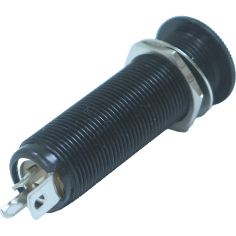 Switchcraft-155 Connector Audio and Video Conn 1/4" Stereo Jack F 3 POS ST Panel Mount 3 Terminal 1 Port