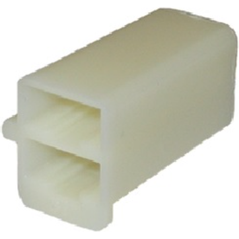 Delphi-2962967 Einzeladersteckverbinder, Gehäuse 2 Way Natural 56 Series Unsealed Female