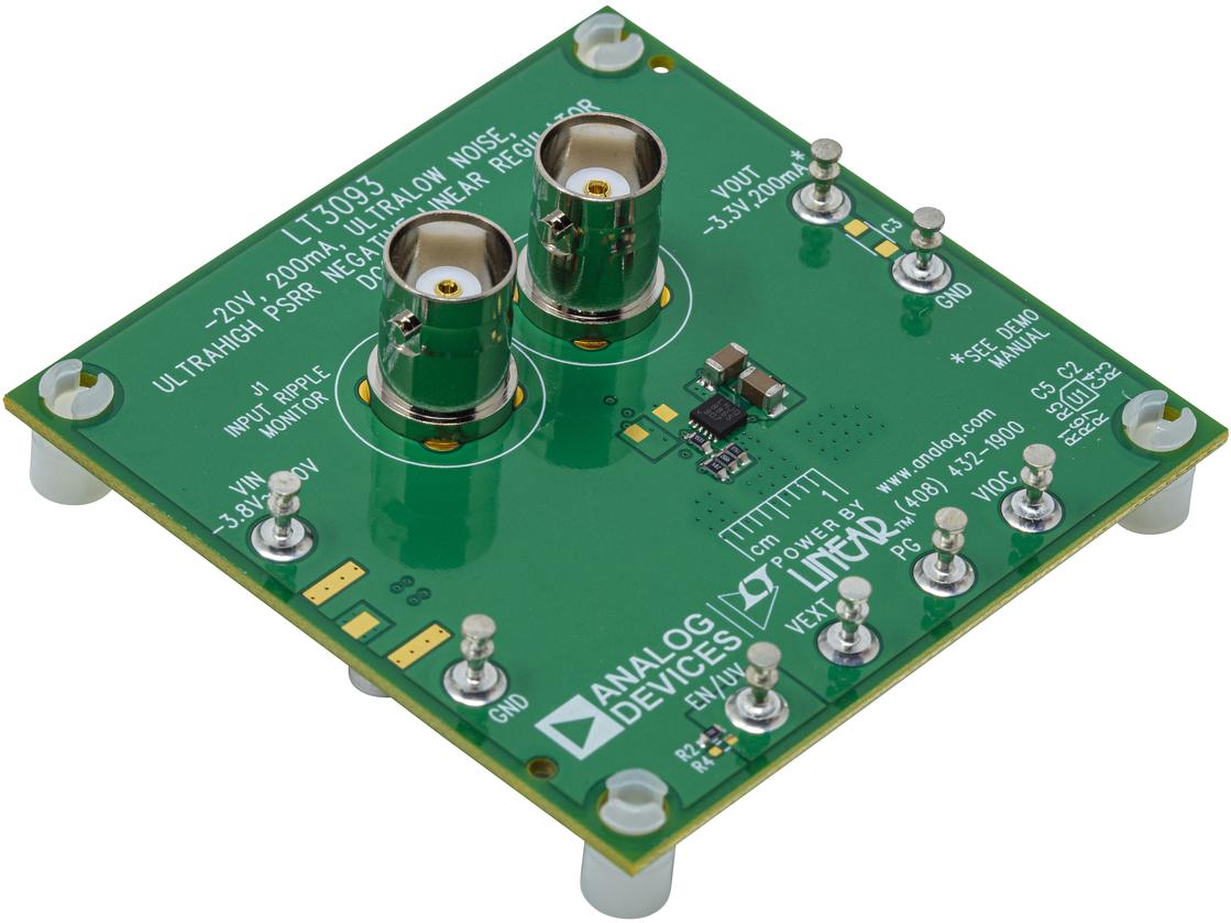 Analog Devices-DC2952A Cartes et kits de développement de gestion de la puissance LT3093 Linear Regulator 3.25V to 3.39V Output Demonstration Circuit
