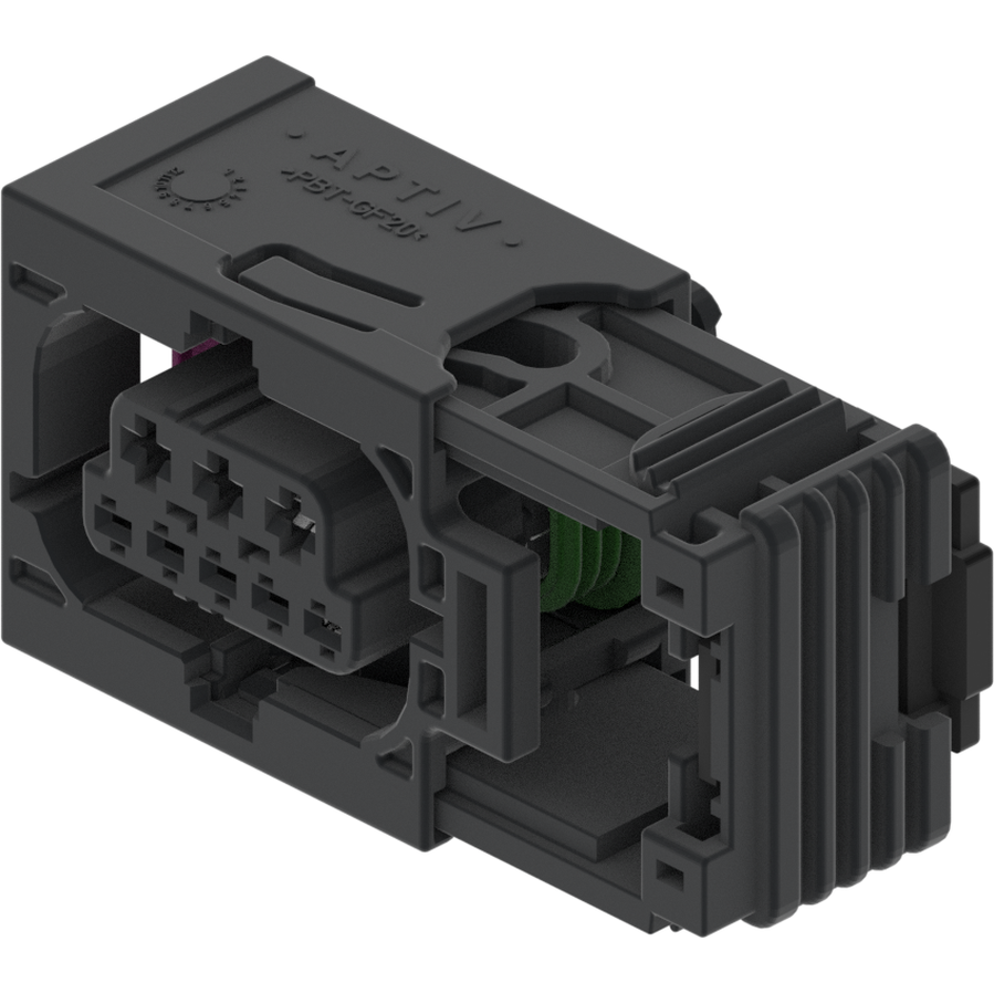 Delphi-35286924 Einzeladersteckverbinder, Gehäuse 8 Way Female MIXED Sealed Connector Black