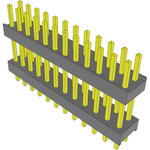 Conn Board Stacker HDR 24 POS 2.54mm Solder ST Top Entry Thru-Hole Bulk