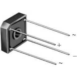 Vishay-GBPC608-E4/51 Bridge Rectifiers Rectifier Bridge Diode Single 800V 6A 4-Pin Case GBPC6 Bulk