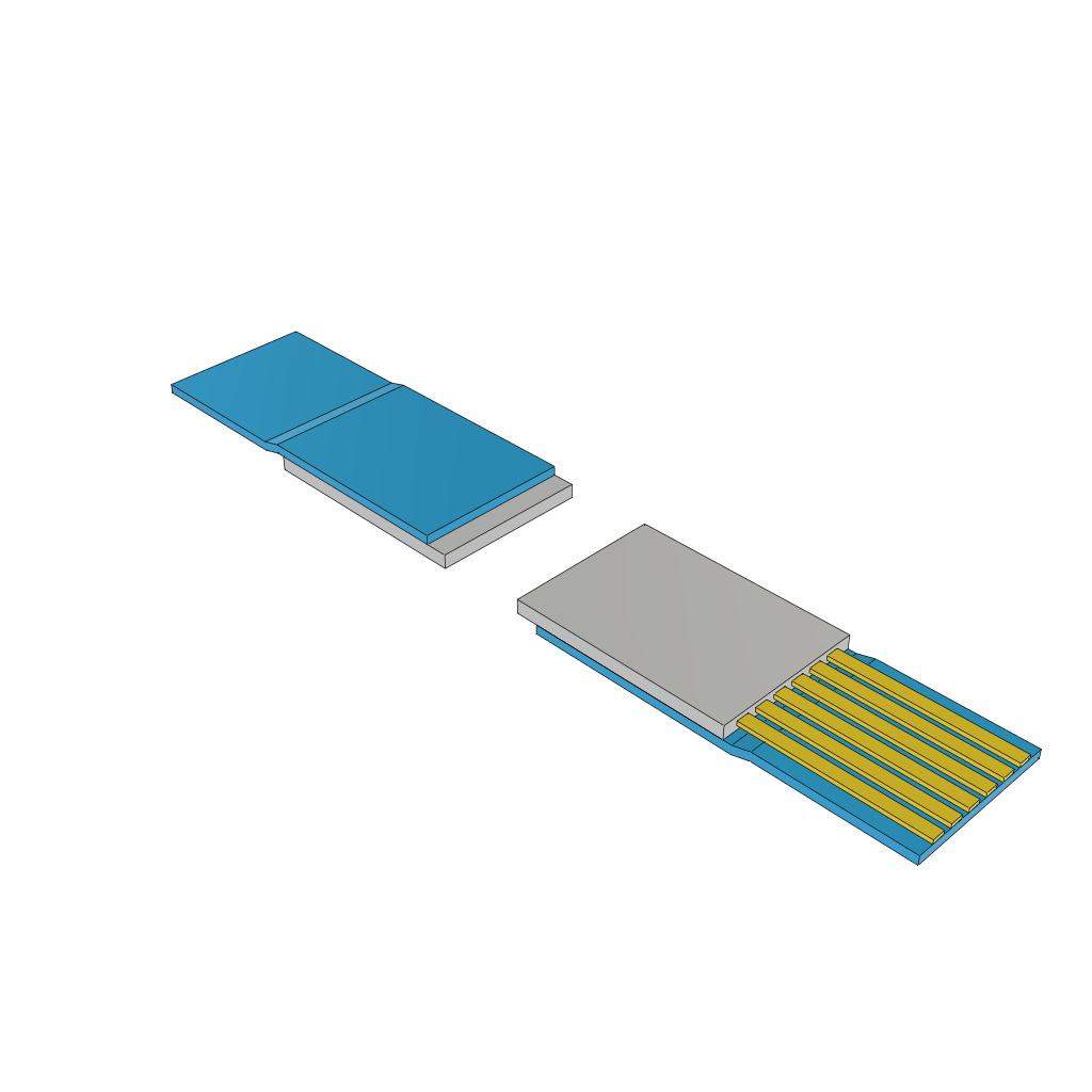 Samtec-FJH-06-R-48.00-4 Flachband Kabelbaugruppen Flat Flexible Cable (FFC) Socket