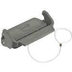 Connector Accessories Cover Hood Straight Metal Gray