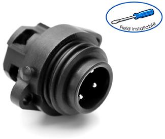 Amphenol-C016 20C003 200 12 Conector circular Conn Circular PIN 4 POS Screw ST Panel Mount 4 Terminal 1 Port