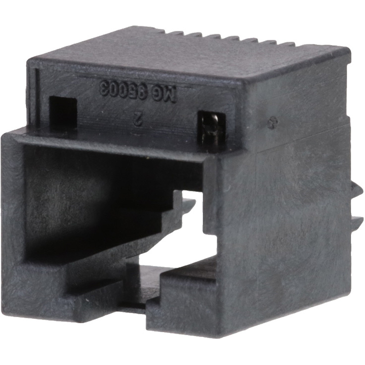 Molex-0955032882 Steckverbinder, Telefon und Telekommunikation Conn RJ-45 F 8 POS 1.27mm Solder ST Thru-Hole 8 Terminal 1 Port Cat 3 Tray