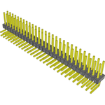 Conn Unshrouded Header HDR 56 POS 2.54mm Solder RA Side Entry Thru-Hole Bulk