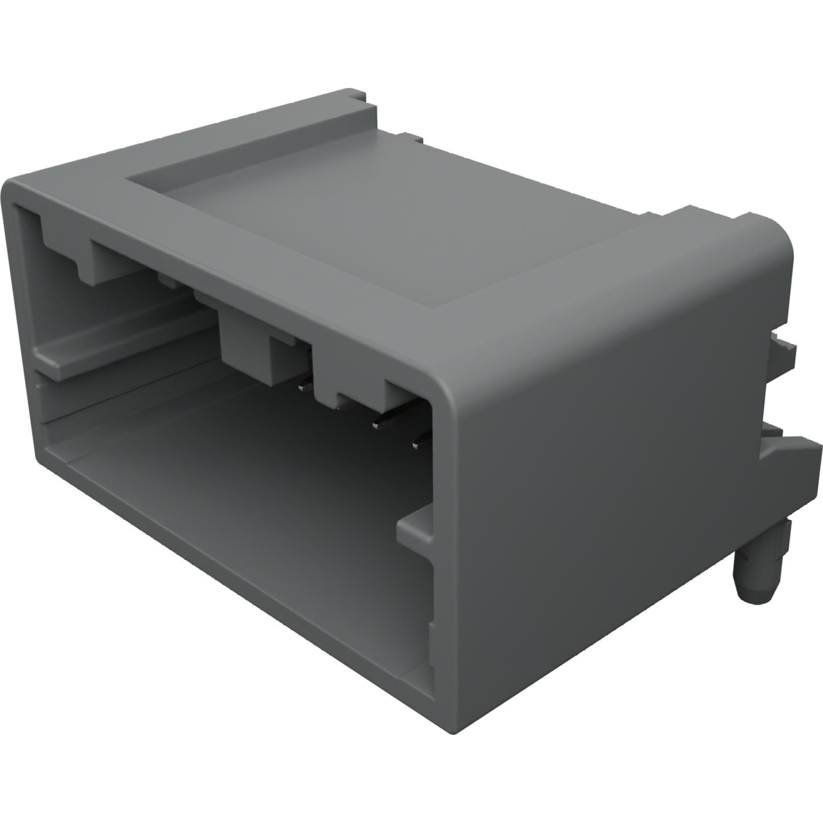 Molex-34826-0125 Embases de raccordement et réceptacles PCB Conn Shrouded Header (4 Sides) HDR 12 POS 2mm Solder RA Side Entry Thru-Hole Mini 50 Tray