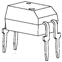 Toshiba-TLP627M(E Transistor e fotoaccoppiatori in uscita fotovoltaici Optocoupler DC-IN 1-CH Darlington DC-OUT 4-Pin PDIP Tube