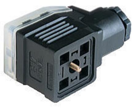 Lumberg-933031100 Ventilzubehör Valve Access Connector Polyamide Black
