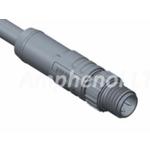 M Series, M8, A Code, Metal, 3A, 03 pins, Male Connector, Male Contact, Straight, Screw Thread, Overmolded, Length 1000mm, IPX7