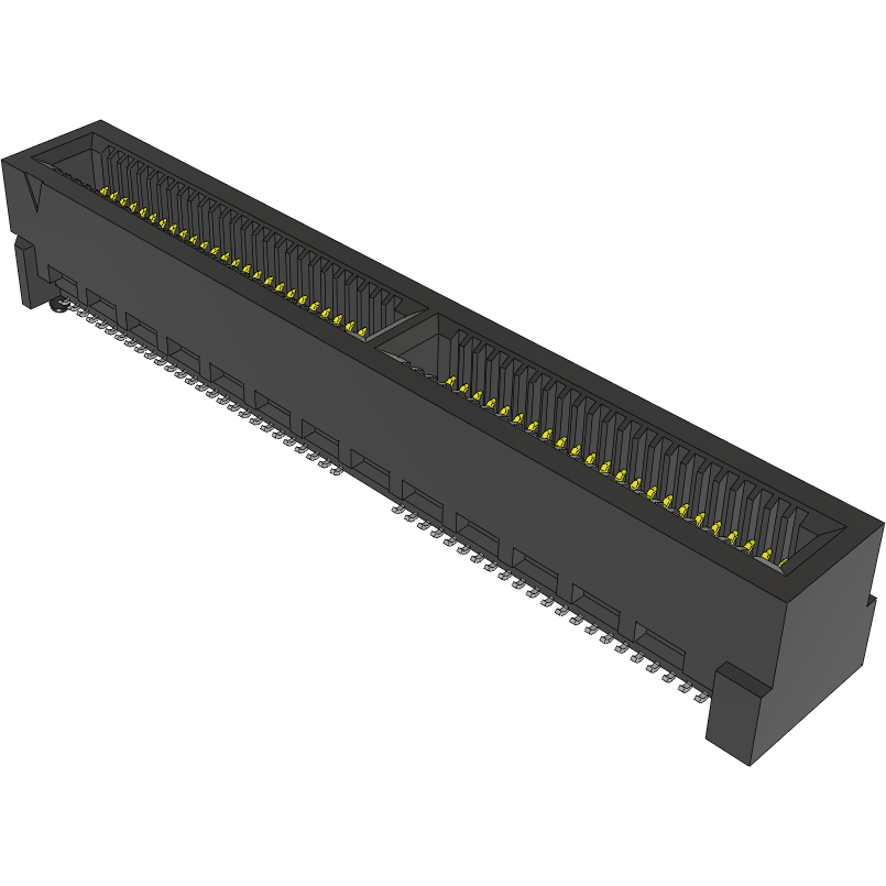 Samtec-HSEC8-150-03-S-DV-A-TR Estremità scheda connettore Conn Card Edge SKT 100 POS 0.8mm Solder ST SMD EDGE RATE™ T/R
