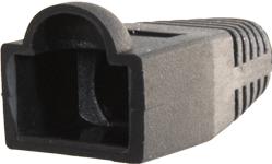 Cinch Connectivity Solutions-32-2900BK Accessori per connettori Connector Accessories Boot Straight Polyvinyl Chloride Black