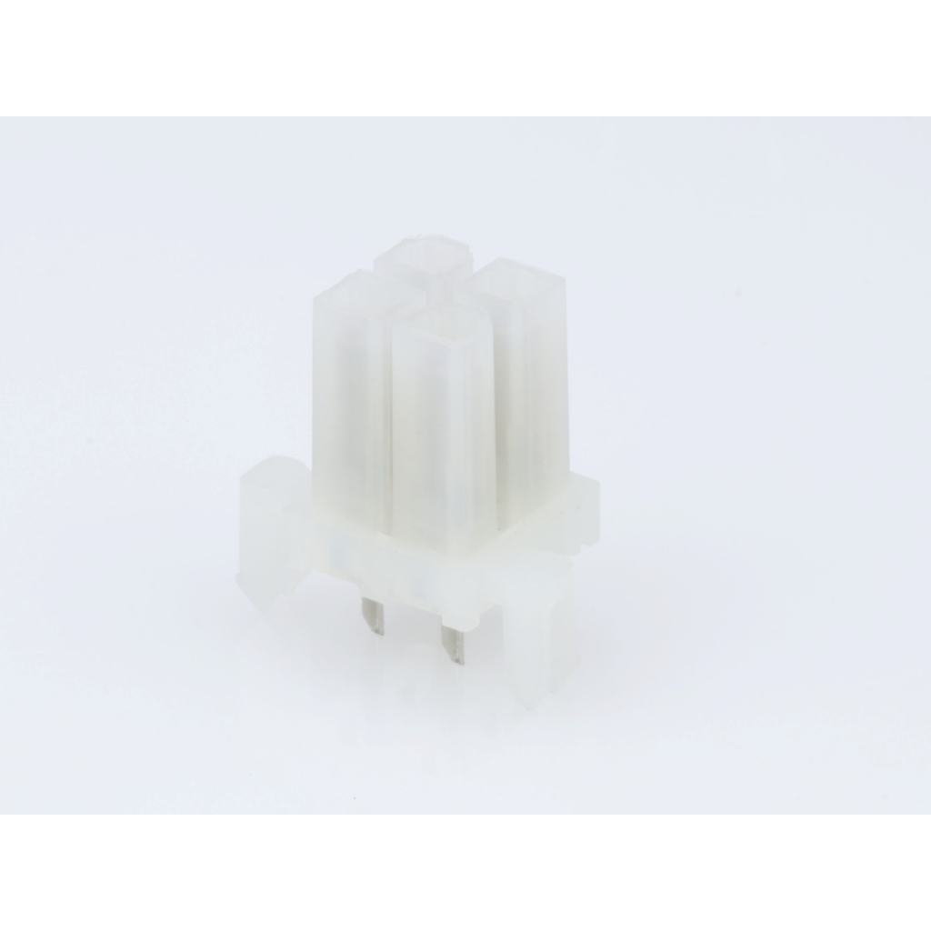 Molex-0015247042 连接器插头及 PCB 插座 Conn Wire to Board HDR 4Power POS 4.2mm Solder ST Thru-Hole Tray