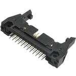 Conn Ejector Header HDR 24 POS 2.54mm Solder ST Top Entry Thru-Hole Box