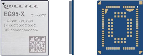 Quectel Wireless Solutions Co., Ltd-EG95NAXDGA-128-SGNS Zelluläre Module CAT 4/LTE Cellular Module M2M LGA