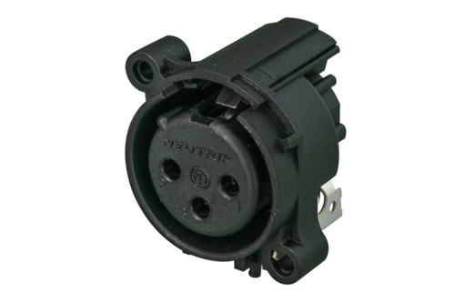 Neutrik Group-NC3FAAH1-0 Steckverbinder für Audio und Video Conn XLR Connector F